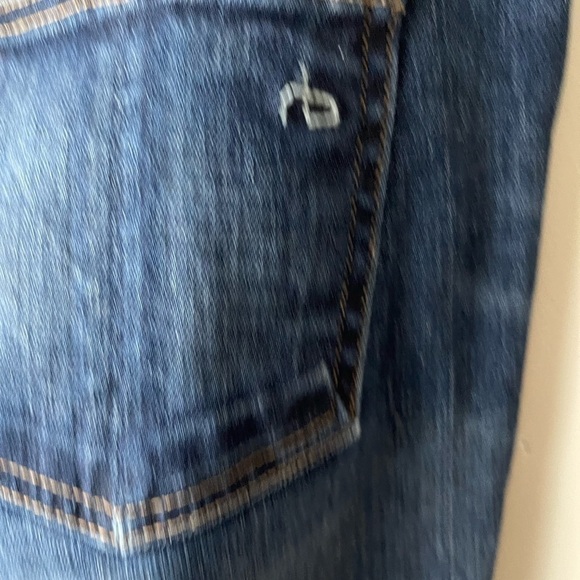 RAG & Bone mid rise blue skinny distressed jeans size 26 - Picture 6 of 11